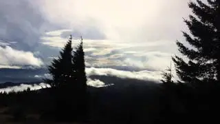 Mount Hood and Hood River from Nestor Peak