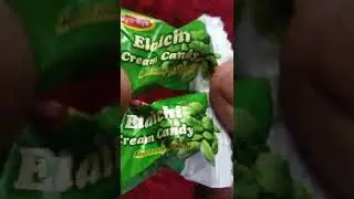 Elaichi Cream Candy 🍬| Real Test of Elaichi 😋 | #shorts #ashortaday #ytshorts #candy