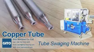 Copper Tube Swaging Machine, Pipe End Reducing Machine