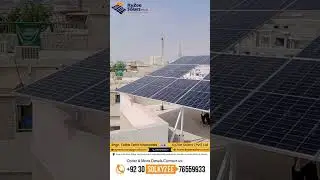 10KW Ongrid Solar System #gulistanejohar #solarpanels #ongrid