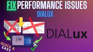 DIALux Lag Fix &ndash; Fix Lag, Freezing, High CPU, Slow Render &ndash; Full Tutorial