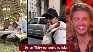 Dylan Thiry il famoso TV star si converte all'islam 🤲❤️☝️