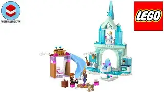 Обзор скоростной сборки набора LEGO Disney Frozen 43238 &laquo;Замок Эльзы&raquo;