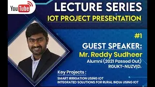 Guest Lecture by REDDY SUDHEER - ALUMNI-RGUKT || Cryptera'21 || RGUKT NUZVID