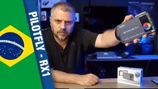 O melhor LED port&aacute;til! Pilotfly Atom Cube rx1 Review completo