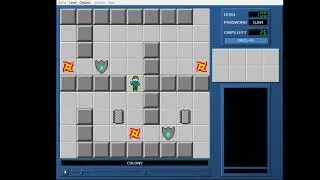 Chip's Challenge 1 Level 100 (Colony) - 911 seconds