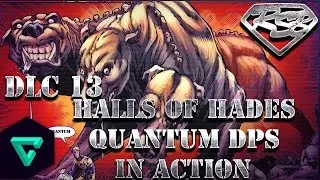 DCUO: Halls of Hades - Quantum DPS in action! -  Forge Master boss fight |DCL13|