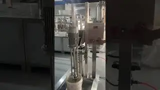 Movable pneumatic lifting up and down homogenizer mixer machine for cream,shampoo,lotion...