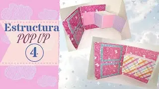 Estructura Pop up 4 facil. (Easy pop up 4 structure).
