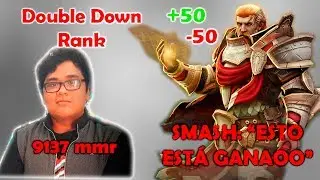 SMASH JUEGA OMNIKNIGHT Y APUESTA DOBLE RANKED: ESTE DOTA ESTAA GANAAOO!