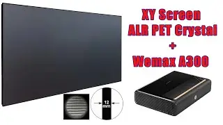 Wemax A300 + ALR Pet Crystal Screen 90'' XYScreen