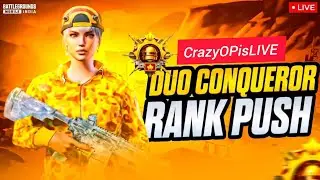 Duo Conqueror Rank Push🔥 – Nonstop Action & Clutch Moments🚀  #shorts#live#bgmi#pubg