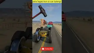 Ultimate Hammer vs Mini Cars Challenge on Desert Road