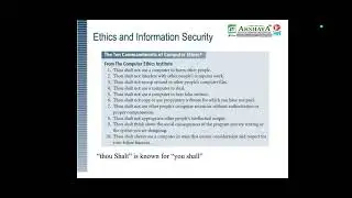 Legal, Ethical and Professional Issues in Information Security