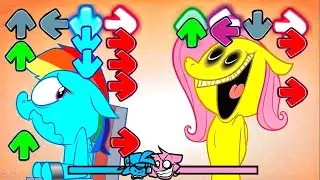 FNF vs Fluttershy SHED.MOV 🎤(edit) | FNF vs Pinkie pie - Cupcakes HD edit | friday night funkin