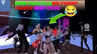 New Craftland funny dance map code 🤣 // free fire funny dance map code in craftland 😂