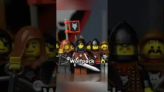 Every Lego Castle Wolfpack Minifigure #lego #shorts