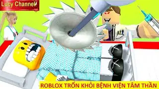 ROBLOX | THỬ THÁCH TRỐN KHỎI BỆNH VIỆN TÂM THẦN  | review GAME Escape the hospital