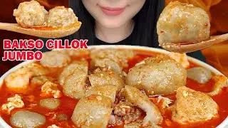 ENAK PARAHH ‼ ASMR BAKSO TULANG RANGU VS CILOK JUMBO ISI DAGING KUAH PEDAS | ASMR INDONESIA