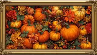 The most beautiful pumpkin painting | Art Frame | Full HD 1080p