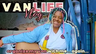 VAN LIFE FRIDAY: Organizing My Van, Shopping at Walmart, Book Shopping & Trips Down Memory Lane