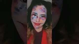 Mrs. Insanity coming through #DPRIAN #makeuptutorial #clown #clownmakeup #DontGoInsane