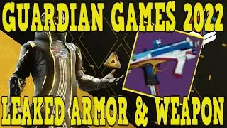 HUGE NEW LEAKS! NEW GUARDIAN GAMES 2022 SPONSORED ARMOR SETS & NEW LEGENDARY WEAPON REVEALED!!!