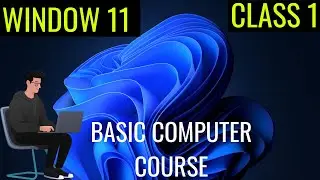 Windows 11 Basic Computer Course Class 1  Keyboard & Mouse Keys Full Guide for Beginners 2025