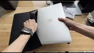 Unboxing Moft 3-IN-1 Carry Sleeve Black for laptop 2014 Macbook pro 15 inch