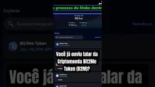 Conhe&ccedil;a a corretora Bit2Me e aprenda como fazer Stake na criptomoeda B2M.