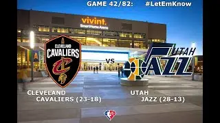 Cleveland Cavaliers vs Utah Jazz LIVE REACTION/Play-By-Play