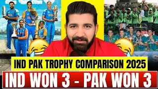 PAK & IND won 3 Trophies each in 2025, What 202 hold for us?