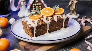 Healthy Christmas Fruit Cake | Soft & Festive Holiday Dessert