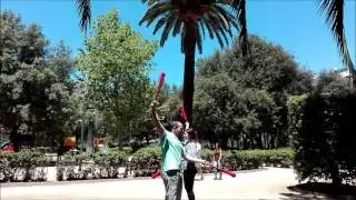 Partner Poi Dance. Cia. Brynhild