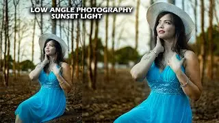 Low Angle Photography | Sunset Light | Low Angle Shot | Arjun Photography