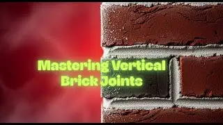 DIY Brick Column Construction I Mastering Vertical Brick Joints: The Professional Way
