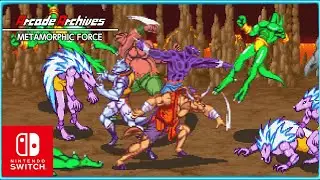 Arcade Archives Metamorphic Force Nintendo Switch | Full Gameplay