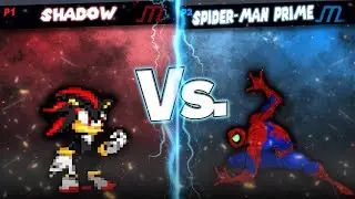 [MUGEN] AI BATTLE - Shadow V6 vs Spider-Man Prime