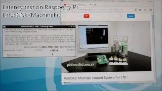 PiDiCNC - LinuxCNC/Machinekit - Latency test on Raspberry Pi 2