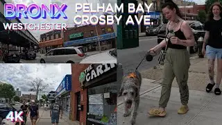 EXPLORING THE BRONXS PELHAM BAY/CROSBY AVENUE VIA.WESTCHESTER AVE NYC USA (07 10, 23)!!!