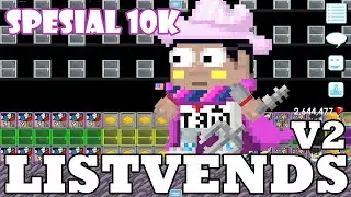 LISTVENDS V2, Spesial 10K Subs