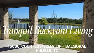 Inside This Tranquil Backyard in Balmoral | 15666 Countesswells Dr | Sucr&eacute; Realty