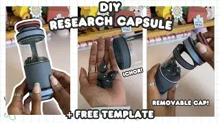 How To Make Research Capsule From Dandy&rsquo;s World! 🖤 | +Free Template |