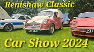 #Classic cars ,Trucks,Bikes rare vehicles Datsun 280z Moris Minor @RenishawHall classic show 2024