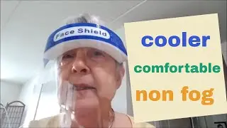 COVID FACE SHIELD - A NEW, protective, lightweight clear face protector.TO PROTECT AGAINST COVID 19