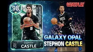 GALAXY OPAL STEPHON CASTLE IS A S TIER PG IN NBA 2k26 MyTeam !!!