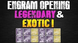 Destiny 2  - 25 Legendary Engrams Opening -  (PS4)