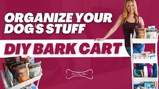DIY Bark Cart: A Practical Way to Organize Your Dog's Stuff | Proud Dog Mom
