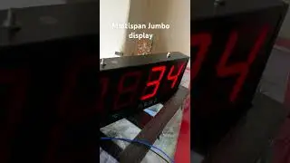 Multispan UTI-6004 jumbo Temperature Display industrial display for temperature