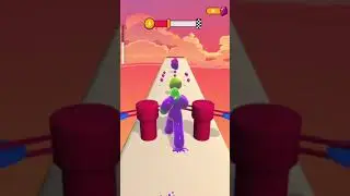 Blob runner 🤖👻- 3D Games #Gameplay​ #Mobilegame  Gameplay (iOS & Android) @JULIEGAMING